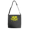 zelda link hylian shield triforce splat Adjustable Strap Totes