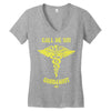 call me sir Women's V-Neck T-Shirt