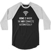 wireless wifi 3/4 Sleeve Shirt