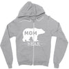 mommy bear Zipper Hoodie