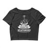 I Am Music Actually In A Very Commited Relationship Crop Top