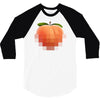 peach t 3/4 Sleeve Shirt