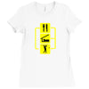 eat sleep golf golfing cool sport dad fathers day christmas gift t shi Ladies Fitted T-Shirt