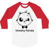 sweaty panda 3/4 Sleeve Shirt
