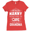 I Am Called Nanny... Ladies Fitted T-Shirt