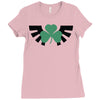 zelda logo treffle trois feuilles Ladies Fitted T-Shirt
