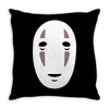 no face spirited away Throw Pillow