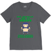 pixel art daddy V-Neck Tee