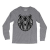 tiger zentangle Long Sleeve Shirts