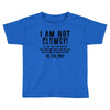 i'm not clumsy Toddler T-shirt
