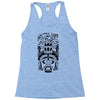 aztec design totem Racerback Tank