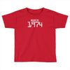 made in 1974 birthday Toddler T-shirt