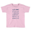 c and d Toddler T-shirt