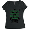 Pubg Women's Triblend Scoop T-shirt