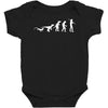 icke evolution Baby Bodysuit