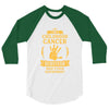 I Am A Childhood Cancer Survivor What's Your Superpower? 3/4 Sleeve Shirt
