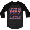 made in 1967 50 years of being awesome 3/4 Sleeve Shirt