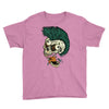 skull punk style Youth Tee