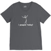 I Pooped Today V-Neck Tee