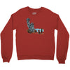 the planet of the kong Crewneck Sweatshirt