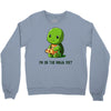 ninja diet (green) Crewneck Sweatshirt