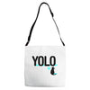 yolo cat Adjustable Strap Totes