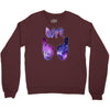galaxy cartoon hands dope Crewneck Sweatshirt