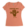 coffee yay Women's Triblend Scoop T-shirt