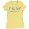 tshirt for sale Ladies Fitted T-Shirt