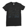 peaceful Ladies Fitted T-Shirt