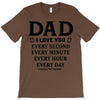 I Love You Dad T-Shirt