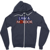 law &amp; mordor Zipper Hoodie