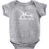 t rex hates push ups Baby Onesie