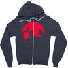 moonlight dark Zipper Hoodie