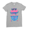 happy outdoors   porky roebuck Ladies Fitted T-Shirt
