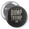 dump trump Pin-back button
