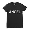angel Ladies Fitted T-Shirt