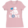 portal true love   aperture lab video gamer teleport online pc goal te Ladies Fitted T-Shirt