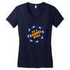 barrel roll Women's V-Neck T-Shirt