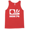 wm 74 germany world cup 1974 retro football Tank Top