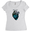 nature heart Women's Triblend Scoop T-shirt
