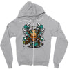 mnk never die Zipper Hoodie