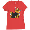 corgi potter Ladies Fitted T-Shirt