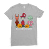 Hallowentown Lock Shock And Barrell Ladies Fitted T-Shirt