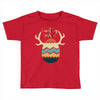 Hunting Season Retro Color 80s Style Toddler T-shirt