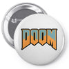 Wtf Doom Black Stroke Pin-back button