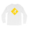 ninja crossing sign Long Sleeve Shirts