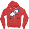 waterfall Zipper Hoodie