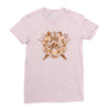 elemental force   fire Ladies Fitted T-Shirt