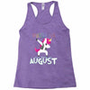 Born Unicorns-Born August Racerback Tank